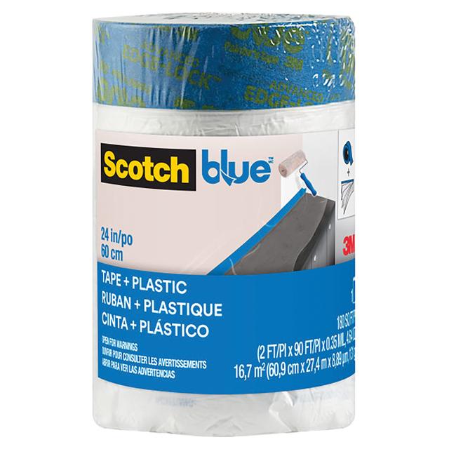 TELO PROTEZIONE 3M 60,9 cm X 27,4 m IN ROTOLO CON NASTRO 21 GIORNI SENZA RESIDUI | Tecnomat TELO PROTEZIONE 3M 60,9 cm X 27,4 m IN ROTOLO CON NASTRO 21 GIORNI SENZA RESIDUI - 2 | Tecnomat