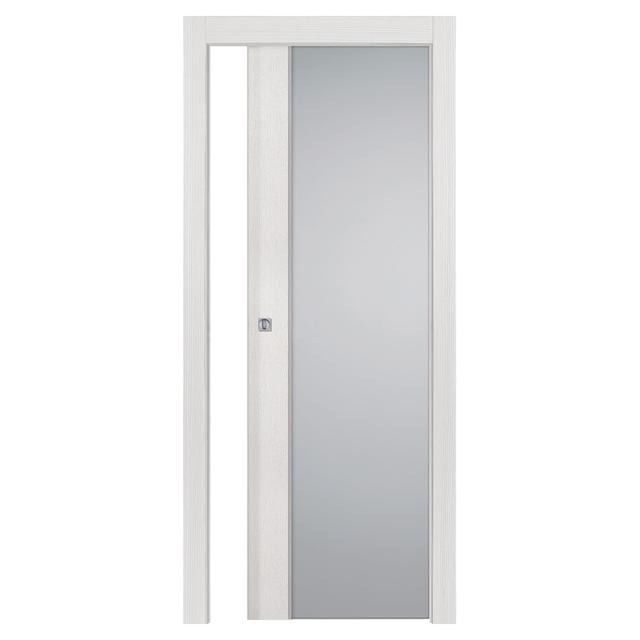 PORTA DA INTERNO SCORREVOLE INTERNO MURO FLORA NEW CONTRACT EFFEBIQUATTRO 70x210 cm (LxH) REVERSIBILE | Tecnomat PORTA DA INTERNO SCORREVOLE INTERNO MURO FLORA NEW CONTRACT EFFEBIQUATTRO 70x210 cm (LxH) REVERSIBILE | Tecnomat