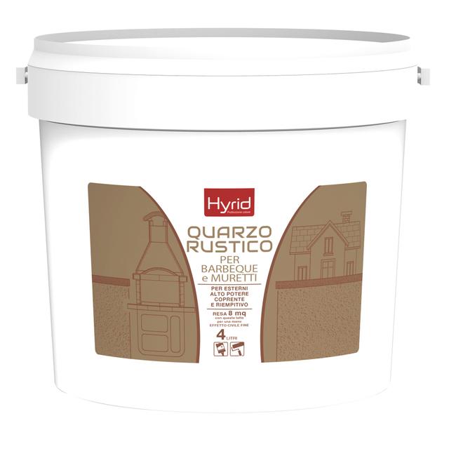 IDROPITTURA AL QUARZO BIANCA 4 l PER BBQ E MURETTI 4 m² CON 1 l A 2 MANI | Tecnomat IDROPITTURA AL QUARZO BIANCA 4 l PER BBQ E MURETTI 4 m² CON 1 l A 2 MANI | Tecnomat