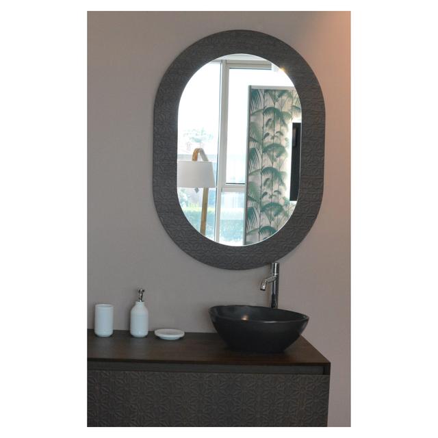 LAVABO DA APPOGGIO CAP IN CERAMICA NERO OPACO TONDO 43,5x14 cm (ØxH) | Tecnomat LAVABO DA APPOGGIO CAP IN CERAMICA NERO OPACO TONDO 43,5x14 cm (ØxH) | Tecnomat