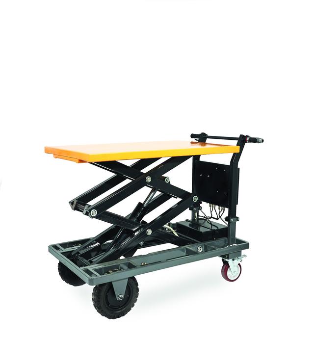 CARRELLO ELETTRICO PIANALE A PANTOGRAFO PORTATA 300 kg 101x75x123,5 cm | Tecnomat CARRELLO ELETTRICO PIANALE A PANTOGRAFO PORTATA 300 kg 101x75x123,5 cm - 2 | Tecnomat
