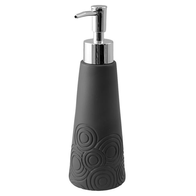 DISPENSER MANUALE SAPONE LIQUIDO SERIE CIRCLE IN POLIRESINA COLORE GRIGIO | Tecnomat DISPENSER MANUALE SAPONE LIQUIDO SERIE CIRCLE IN POLIRESINA COLORE GRIGIO - 2 | Tecnomat