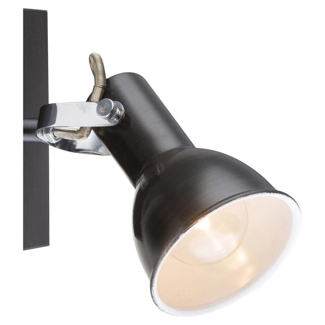 FARETTO BROWNIES IN METALLO MARRONE CON INTERNO BIANCO 1xE14 MAX 40W ESCLUSA | Tecnomat FARETTO BROWNIES IN METALLO MARRONE CON INTERNO BIANCO 1xE14 MAX 40W ESCLUSA - 2 | Tecnomat