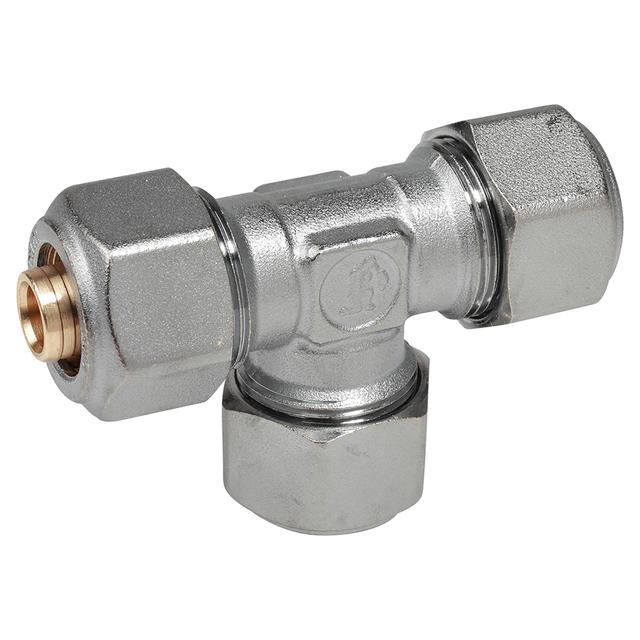 RACCORDO STRINGERE GIACOMINI MULTISTRATO TEE RIDOTTA Ø 26x20x26 mm MAX 10 bar | Tecnomat RACCORDO STRINGERE GIACOMINI MULTISTRATO TEE RIDOTTA Ø 26x20x26 mm MAX 10 bar - 2 | Tecnomat