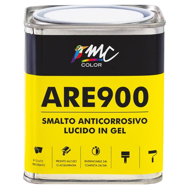 SMALTO ANTIRUGGINE GEL MCCOLOR NERO 0,75 l FERRO METALLO 8-12 m² CON 1 l | Tecnomat SMALTO ANTIRUGGINE GEL MCCOLOR NERO 0,75 l FERRO METALLO 8-12 m² CON 1 l | Tecnomat