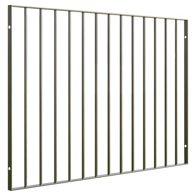 PANNELLO MODULARE DI COMPENSAZIONE FERRO CON PALETTI LISCI 14x8 mm 1500x1012 mm (LxH) | Tecnomat PANNELLO MODULARE DI COMPENSAZIONE FERRO CON PALETTI LISCI 14x8 mm 1500x1012 mm (LxH) - 2 | Tecnomat