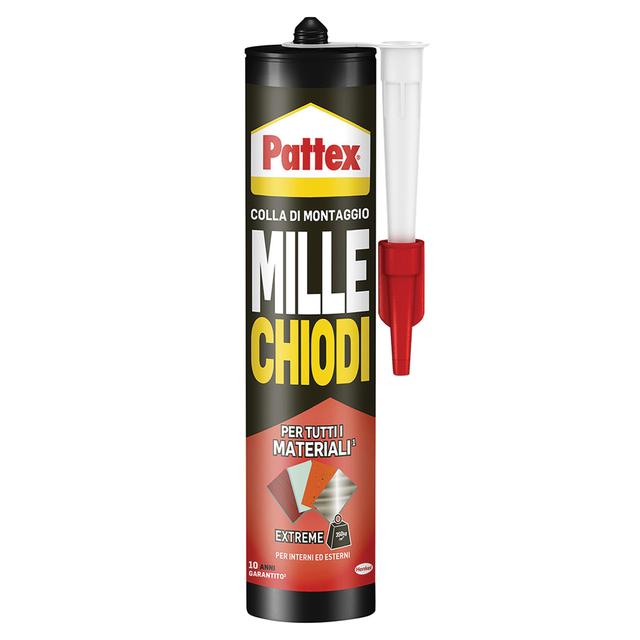 ADESIVO SIGILLANTE PATTEX MILLECHIODI EXTREME 460 g INCOLLA E SIGILLA TUTTI I MATERIALI | Tecnomat ADESIVO SIGILLANTE PATTEX MILLECHIODI EXTREME 460 g INCOLLA E SIGILLA TUTTI I MATERIALI | Tecnomat