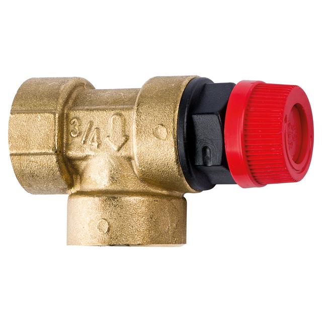 VALVOLA DI SICUREZZA FERRARI FF 3/4'' 3,5 bar PER CALDAIE | Tecnomat VALVOLA DI SICUREZZA FERRARI FF 3/4'' 3,5 bar PER CALDAIE - 2 | Tecnomat