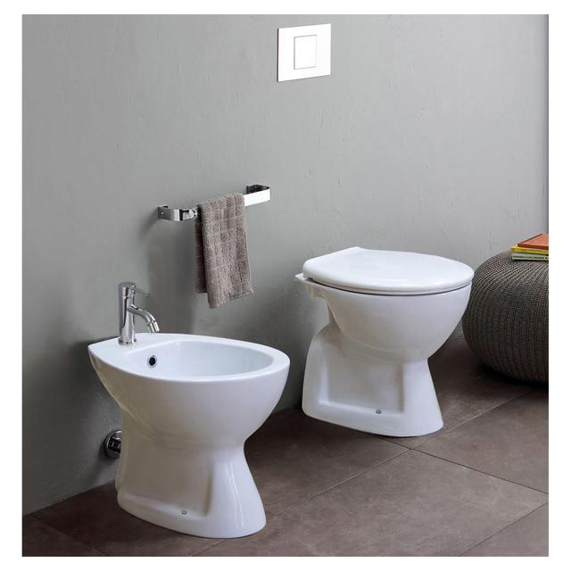 VASO SERIE ZARA A TERRA SCARICO A PARETE IN CERAMICA BIANCA | Tecnomat VASO SERIE ZARA A TERRA SCARICO A PARETE IN CERAMICA BIANCA | Tecnomat