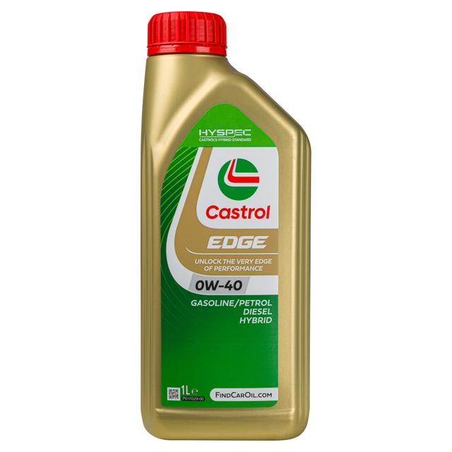 OLIO SINTETICO CASTROL EDGE 0W-40 1 lMOTORI DIESEL BENZINA EIBRIDI API SN ACEA C3 | Tecnomat OLIO SINTETICO CASTROL EDGE 0W-40 1 lMOTORI DIESEL BENZINA EIBRIDI API SN ACEA C3 | Tecnomat