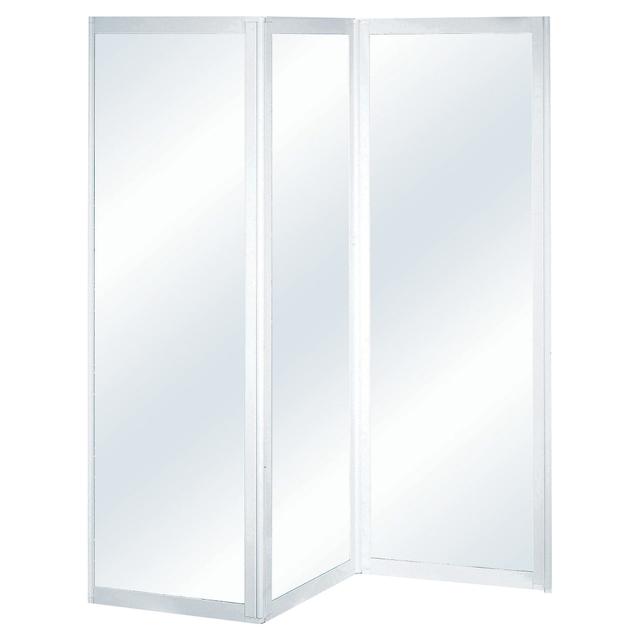 PARETE VASCA CAYMAN PIEGHEVOLE 3 ANTE 130xH135 cm ACRILICO 1,8 mm PROFILO BIANCO | Tecnomat PARETE VASCA CAYMAN PIEGHEVOLE 3 ANTE 130xH135 cm ACRILICO 1,8 mm PROFILO BIANCO | Tecnomat