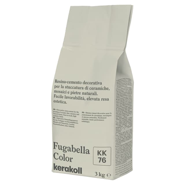 STUCCO FUGABELLA COLOR KERAKOLL KK 76 3kg FUGA 0-20 mm USO INTERNO ED ESTERNO | Tecnomat STUCCO FUGABELLA COLOR KERAKOLL KK 76 3kg FUGA 0-20 mm USO INTERNO ED ESTERNO - 2 | Tecnomat