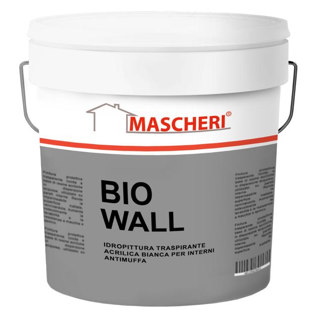 IDROPITTURA ANTIMUFFA MASCHERI BIO WALL 4 l ALTA TRASPIRABILITA' 5-6 m² CON 1 l A 2 MANI | Tecnomat IDROPITTURA ANTIMUFFA MASCHERI BIO WALL 4 l ALTA TRASPIRABILITA' 5-6 m² CON 1 l A 2 MANI | Tecnomat