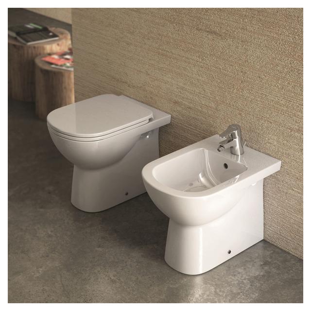 VASO SERIE GEMMA 2 FILO MURO A TERRA SCARICO MULTIPLO IN CERAMICA BIANCO EUROPA | Tecnomat VASO SERIE GEMMA 2 FILO MURO A TERRA SCARICO MULTIPLO IN CERAMICA BIANCO EUROPA | Tecnomat