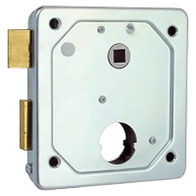 SERRATURA MG AD APPLICARE REVERSIBILE CILINDRO TONDO E55 mm PER CANCELLI | Tecnomat SERRATURA MG AD APPLICARE REVERSIBILE CILINDRO TONDO E55 mm PER CANCELLI - 2 | Tecnomat