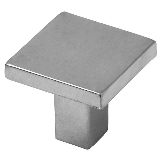 POMOLO IN ZAMA QUADRATO CROMO SATINATO 30x30 mm | Tecnomat POMOLO IN ZAMA QUADRATO CROMO SATINATO 30x30 mm - 2 | Tecnomat