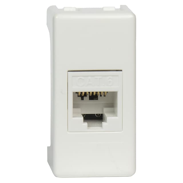 PRESA DATI RJ CAT6 UTP COMPATIBILE GEWISS SYSTEM CRIMPAGGIO SENZA UTENSILE | Tecnomat PRESA DATI RJ CAT6 UTP COMPATIBILE GEWISS SYSTEM CRIMPAGGIO SENZA UTENSILE - 2 | Tecnomat