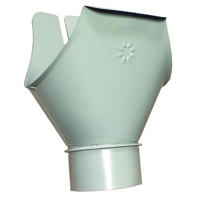 TRAMOGGIA CON SCARICO DIN 130 Ø 80 mm BIANCO GRIGIO LAMIERA PREVERNICIATA | Tecnomat TRAMOGGIA CON SCARICO DIN 130 Ø 80 mm BIANCO GRIGIO LAMIERA PREVERNICIATA | Tecnomat