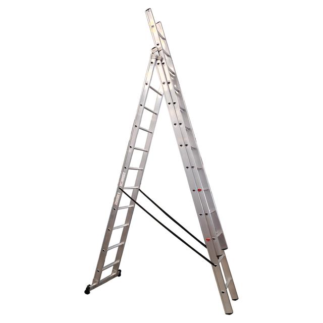 SCALA ALLUMINIO STP TRIA 3x11 GRADINI h 3,45 m CHIUSA h MAX 8,30m PORTATA 150 kg | Tecnomat SCALA ALLUMINIO STP TRIA 3x11 GRADINI h 3,45 m CHIUSA h MAX 8,30m PORTATA 150 kg | Tecnomat