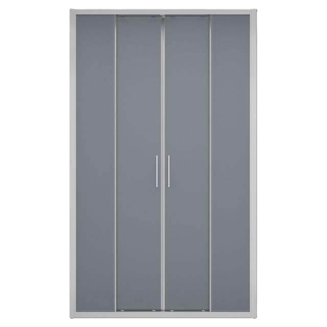 PORTA DOCCIA SMART SCORREVOLE 176-180 H 195 cm VETRO TEMPERATO SATINATO 6 mm CROMATO REV | Tecnomat PORTA DOCCIA SMART SCORREVOLE 176-180 H 195 cm VETRO TEMPERATO SATINATO 6 mm CROMATO REV - 2 | Tecnomat