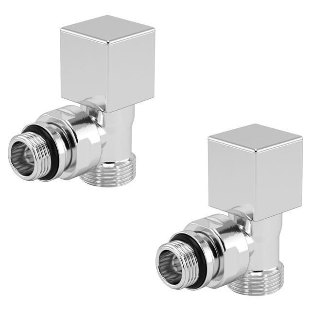 KIT VALVOLA E DETENTORE POLETTI FIRST CUBE A SQUADRA 1/2'' CROMO ATTACCO 3/4 EK | Tecnomat KIT VALVOLA E DETENTORE POLETTI FIRST CUBE A SQUADRA 1/2'' CROMO ATTACCO 3/4 EK - 2 | Tecnomat