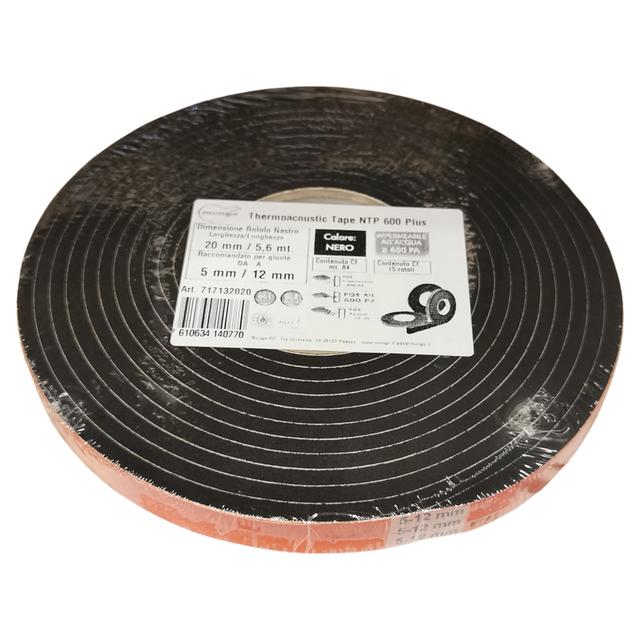 NASTRO AUTOESPANDENTE NTP 600 PLUS MUNGO SPESSORE 5-12mm 20mm L 5,6m CLASSE BG1 PER LATO ESTERNO | Tecnomat NASTRO AUTOESPANDENTE NTP 600 PLUS MUNGO SPESSORE 5-12mm 20mm L 5,6m CLASSE BG1 PER LATO ESTERNO | Tecnomat
