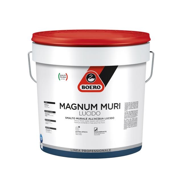 SMALTO MURALE LUCIDO BOERO 10 l MAGNUM BIANCO BASE BIANCA 5-6 m²/l A 2 MANI HACCP | Tecnomat SMALTO MURALE LUCIDO BOERO 10 l MAGNUM BIANCO BASE BIANCA 5-6 m²/l A 2 MANI HACCP - 2 | Tecnomat