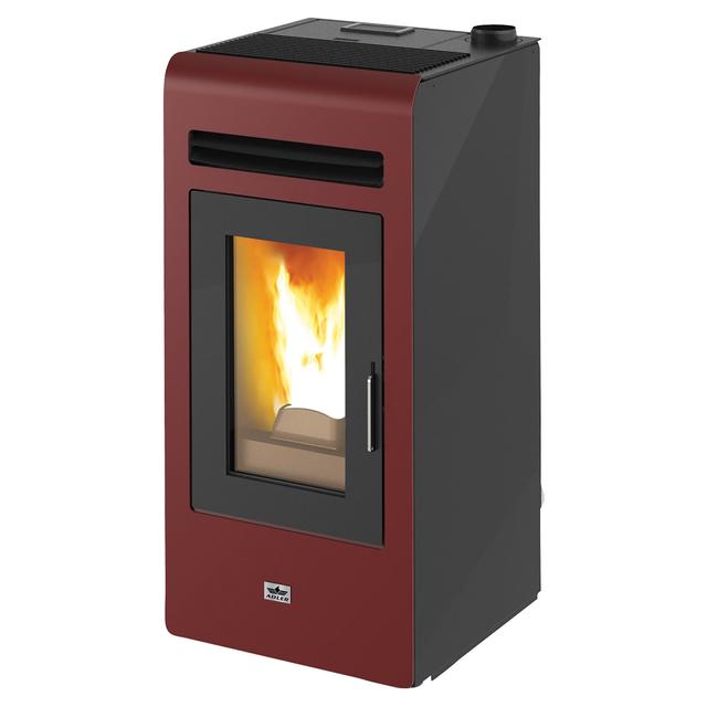 STUFA A PELLET ADLER CORTINA 12 ARIA 10,8 kW BORDEAUX | Tecnomat STUFA A PELLET ADLER CORTINA 12 ARIA 10,8 kW BORDEAUX | Tecnomat