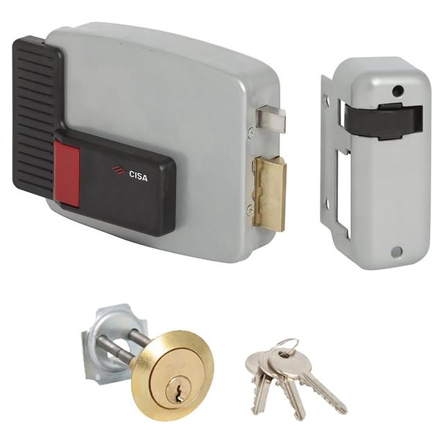 SERRATURA ELETTRICA CISA AD APPLICARE CILINDRO FISSO E60 DESTRA PER LEGNO | Tecnomat SERRATURA ELETTRICA CISA AD APPLICARE CILINDRO FISSO E60 DESTRA PER LEGNO - 2 | Tecnomat