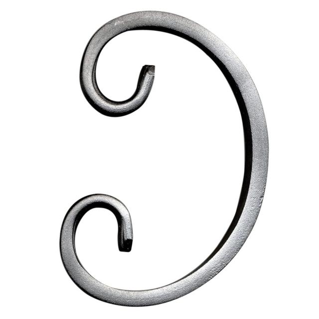 RICCIO A C FERRO 105x70 mm SEZIONE 12x6 mm PER ORNAMENTI | Tecnomat RICCIO A C FERRO 105x70 mm SEZIONE 12x6 mm PER ORNAMENTI | Tecnomat