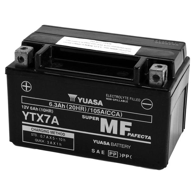 BATTERIA MOTO 6 Ah 12 V YUASA YTX7A-WC 152x88x94 mm (LxPxH) 2,93 kg | Tecnomat BATTERIA MOTO 6 Ah 12 V YUASA YTX7A-WC 152x88x94 mm (LxPxH) 2,93 kg | Tecnomat