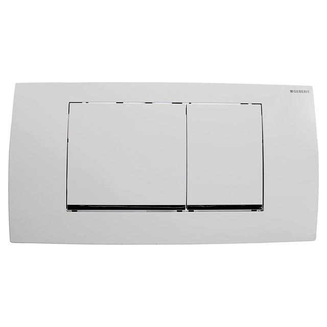 PLACCA WC GEBERIT TWINLINE 30 115.899KJ1 DOPPIO TASTO ABS BIANCA PER CASSETTE WC 110.700 | Tecnomat PLACCA WC GEBERIT TWINLINE 30 115.899KJ1 DOPPIO TASTO ABS BIANCA PER CASSETTE WC 110.700 | Tecnomat