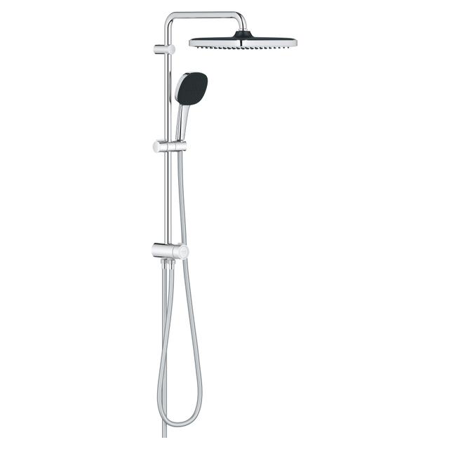 COLONNA DOCCIA GROHE VITALIO COMFORT 250 CROMO 3 GETTI CON DEVIATORE SOFFIONE 25x25 cm INT.FISSO | Tecnomat COLONNA DOCCIA GROHE VITALIO COMFORT 250 CROMO 3 GETTI CON DEVIATORE SOFFIONE 25x25 cm INT.FISSO | Tecnomat