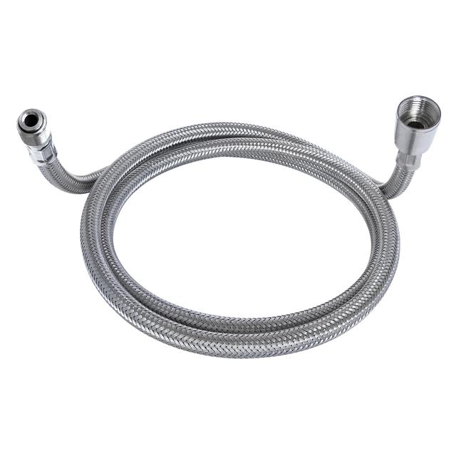 FLESSIBILE INOX FAID M15 x 1 mm PER MISCELATORE LAVELLO CON DOCCETTA ESTRAIBILE L1500mm | Tecnomat FLESSIBILE INOX FAID M15 x 1 mm PER MISCELATORE LAVELLO CON DOCCETTA ESTRAIBILE L1500mm - 2 | Tecnomat