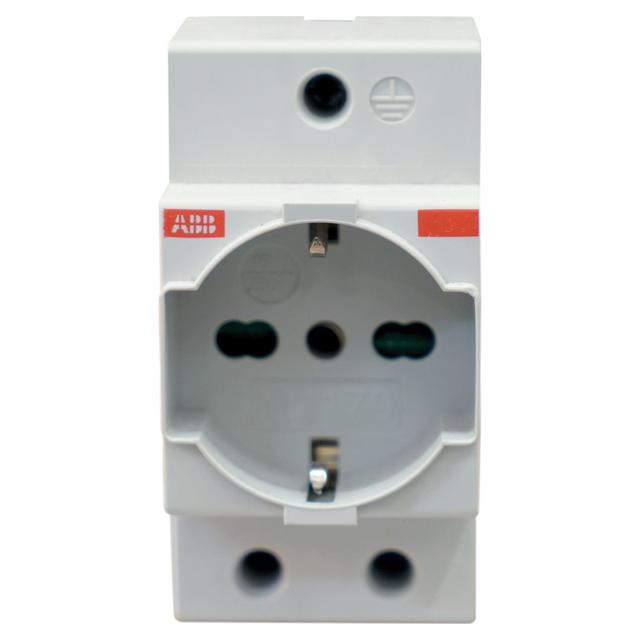 PRESA MODULARE ABB SCHUKO BIVALENTE 2 MODULI DIN | Tecnomat PRESA MODULARE ABB SCHUKO BIVALENTE 2 MODULI DIN | Tecnomat