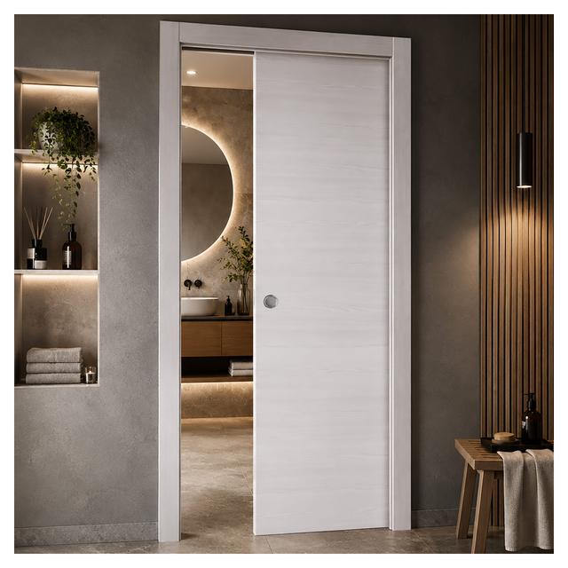 PORTA DA INTERNO SCORREVOLE INTERNO MURO LUCIA 70x210 cm (LxH) REVERSIBILE | Tecnomat PORTA DA INTERNO SCORREVOLE INTERNO MURO LUCIA 70x210 cm (LxH) REVERSIBILE - 2 | Tecnomat