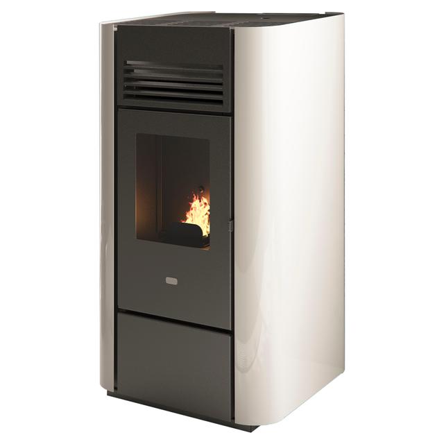 STUFA PELLET AD ARIA PUNTOFUOCO DELIA 2 8 kW BIANCA CON TELECOMANDO | Tecnomat STUFA PELLET AD ARIA PUNTOFUOCO DELIA 2 8 kW BIANCA CON TELECOMANDO | Tecnomat