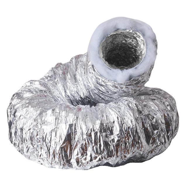 TUBO ALLUMINIO COIBENTATO Ø100 mm L 10 m PER ARIA CONDIZIONATA E TERMOVENTILAZIONE AFONICO | Tecnomat TUBO ALLUMINIO COIBENTATO Ø100 mm L 10 m PER ARIA CONDIZIONATA E TERMOVENTILAZIONE AFONICO | Tecnomat