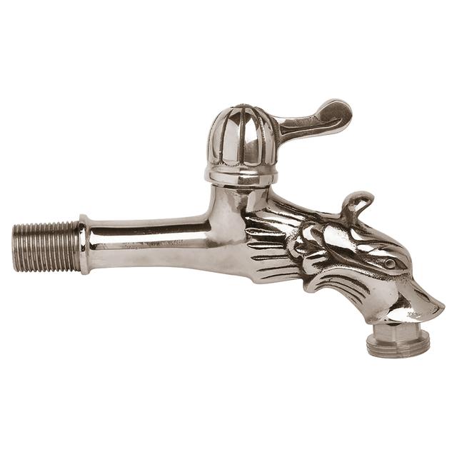 RUBINETTO TESTA DI LEONE CROMATO CON MANIGLIA A LEVA | Tecnomat RUBINETTO TESTA DI LEONE CROMATO CON MANIGLIA A LEVA - 2 | Tecnomat