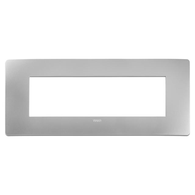 PLACCA VIMAR PLANA UP 7M ARGENTO TECNOPOLIMERO | Tecnomat PLACCA VIMAR PLANA UP 7M ARGENTO TECNOPOLIMERO - 2 | Tecnomat