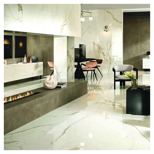 PAV INT MARVEL SHINE CALACATTA SILK 75x150x0,9 cm R9 RETT GRES PORCELLANATO | Tecnomat PAV INT MARVEL SHINE CALACATTA SILK 75x150x0,9 cm R9 RETT GRES PORCELLANATO - 2 | Tecnomat