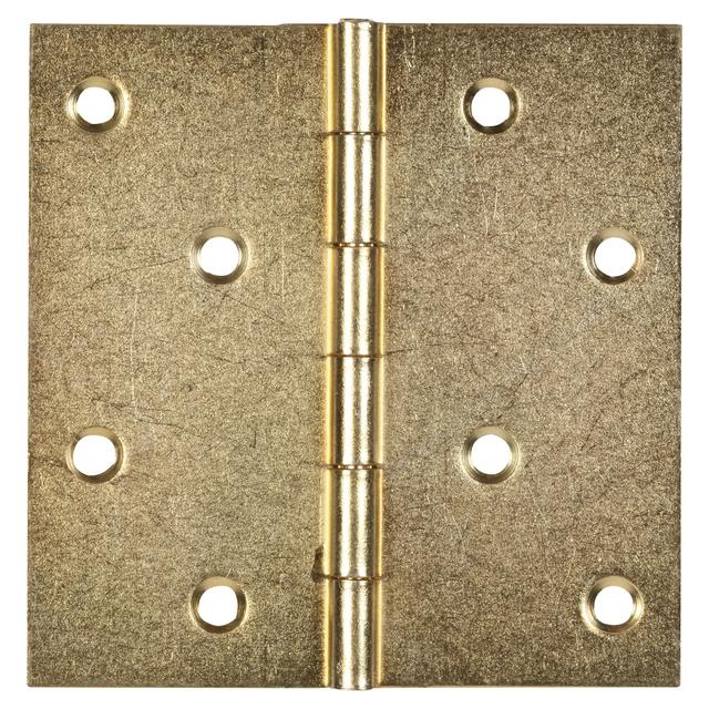 CERNIERE PIANE SPINA FISSA 80x80 mm OTTONE 2 PEZZI | Tecnomat CERNIERE PIANE SPINA FISSA 80x80 mm OTTONE 2 PEZZI - 2 | Tecnomat