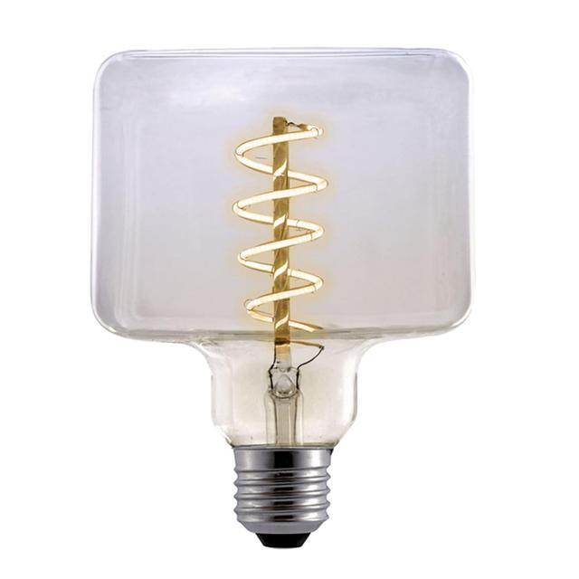 LAMPADINA LED LUXURY CUBO E27 4W 240 lumen 1800K LUCE CALDA DIMMERABILE 95x128 mm | Tecnomat LAMPADINA LED LUXURY CUBO E27 4W 240 lumen 1800K LUCE CALDA DIMMERABILE 95x128 mm | Tecnomat