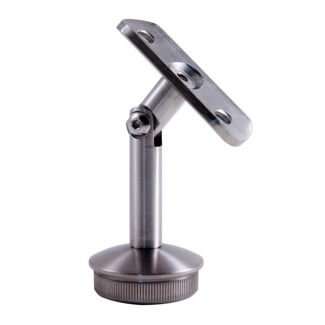 SUPPORTO SNODATO INOX AISI 303 PER CORRIMANO Ø 42,4x2 mm PER RINGHIERE | Tecnomat SUPPORTO SNODATO INOX AISI 303 PER CORRIMANO Ø 42,4x2 mm PER RINGHIERE | Tecnomat