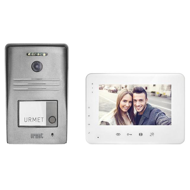 KIT VIDEOCITOFONICO URMET 1726/11 2 FILI MONOFAMILIARE A COLORI MONITOR 7'' | Tecnomat KIT VIDEOCITOFONICO URMET 1726/11 2 FILI MONOFAMILIARE A COLORI MONITOR 7'' | Tecnomat