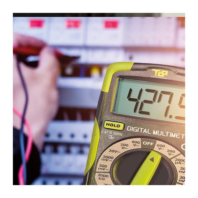 MULTIMETRO DIGITALE PROFESSIONALE TOO BY HT TENSIONE AC/DC 600V CORRENTE DC 10A | Tecnomat MULTIMETRO DIGITALE PROFESSIONALE TOO BY HT TENSIONE AC/DC 600V CORRENTE DC 10A - 2 | Tecnomat