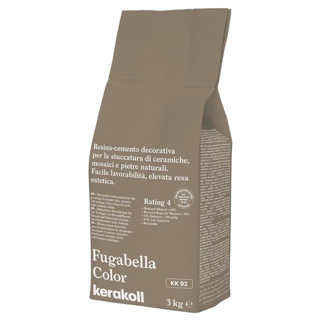 STUCCO FUGABELLA COLOR KERAKOLL KK 92 3kg FUGA 0-20 mm USO INTERNO ED ESTERNO | Tecnomat STUCCO FUGABELLA COLOR KERAKOLL KK 92 3kg FUGA 0-20 mm USO INTERNO ED ESTERNO | Tecnomat