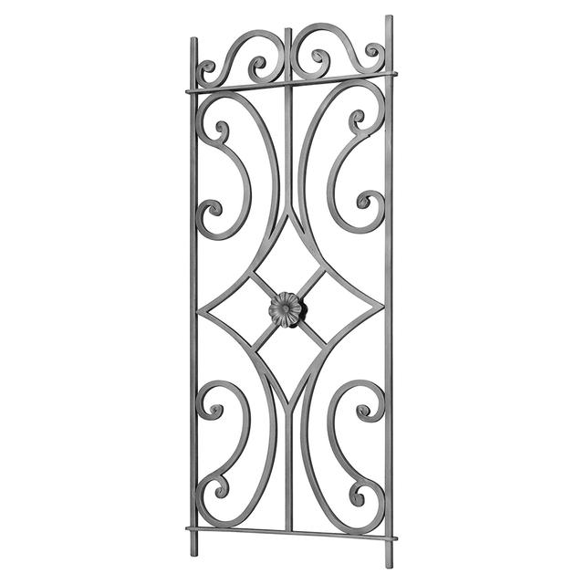 MODULO FERRO VERTICALE QUADRO 12 mm 430x1000 mm ROMBO CENTRALE PER CANCELLI E RECINZIONI | Tecnomat MODULO FERRO VERTICALE QUADRO 12 mm 430x1000 mm ROMBO CENTRALE PER CANCELLI E RECINZIONI | Tecnomat