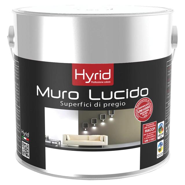 IDROSMALTO LUCIDO HYRID 2,5 l GRIGIO CONCHIGLIA CONTRASTI ROSSO INTERNO 8-10 m² CON 1 l | Tecnomat IDROSMALTO LUCIDO HYRID 2,5 l GRIGIO CONCHIGLIA CONTRASTI ROSSO INTERNO 8-10 m² CON 1 l | Tecnomat