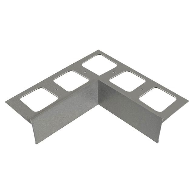 ANGOLO INTERNO PROFILO MARCIAPIEDE 160x160mm H10mm ALLUMINIO GREY | Tecnomat ANGOLO INTERNO PROFILO MARCIAPIEDE 160x160mm H10mm ALLUMINIO GREY - 2 | Tecnomat